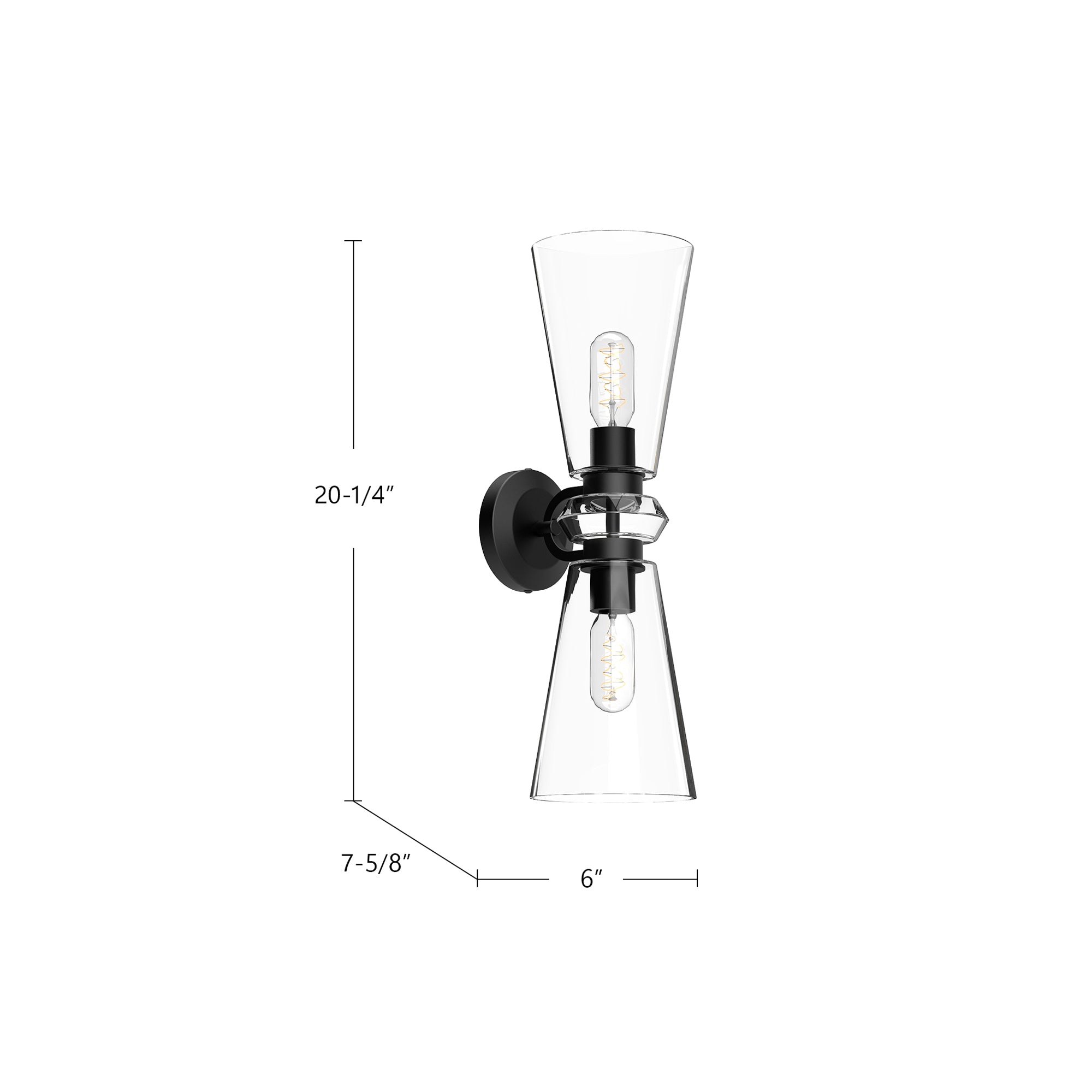 Salem 6-in Wall/Vanity Light