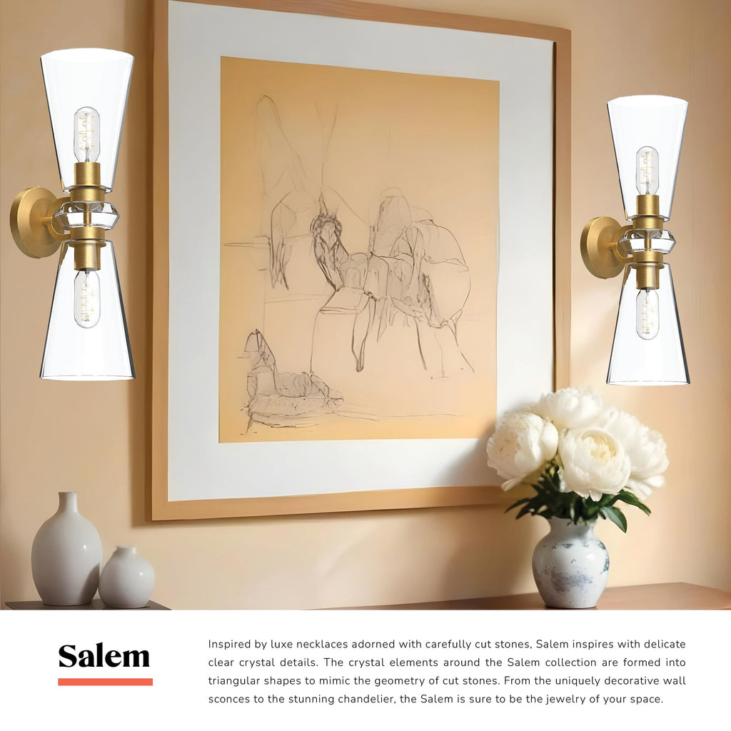 Salem 6-in Wall/Vanity Light
