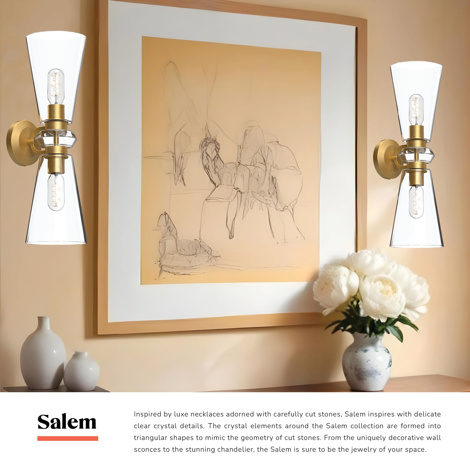 Salem 6-in Wall/Vanity Light