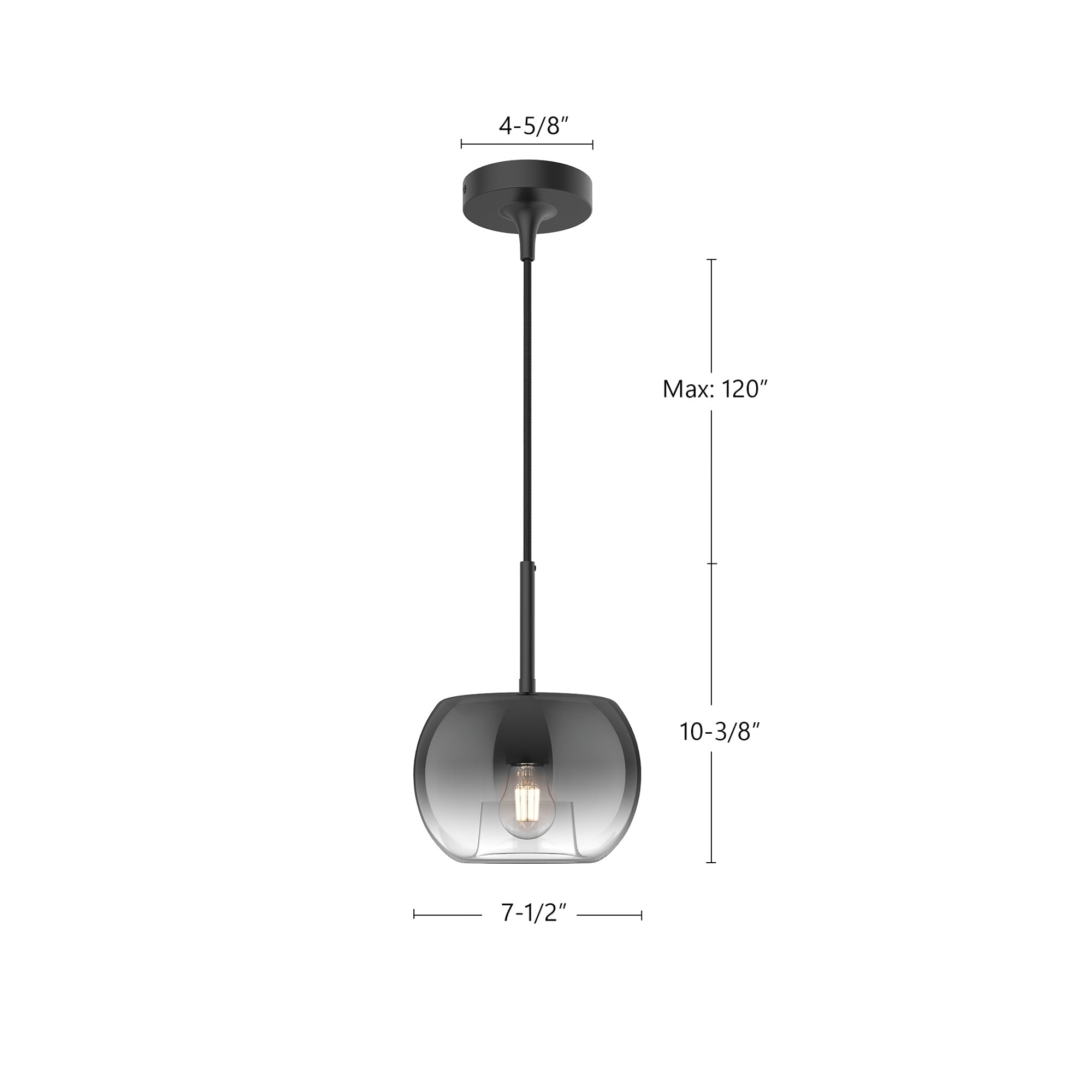 Samar 8-in Pendant