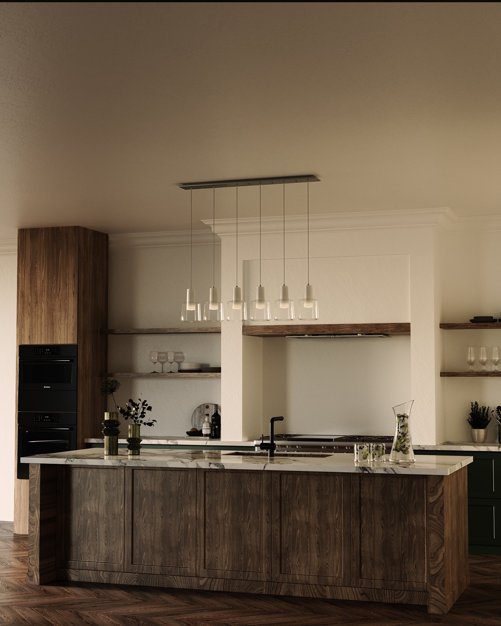 Samson 6-in 6 Head Multi Pendant