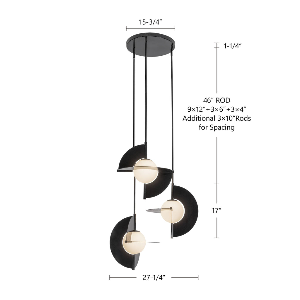 Scorpio 27-in Chandelier
