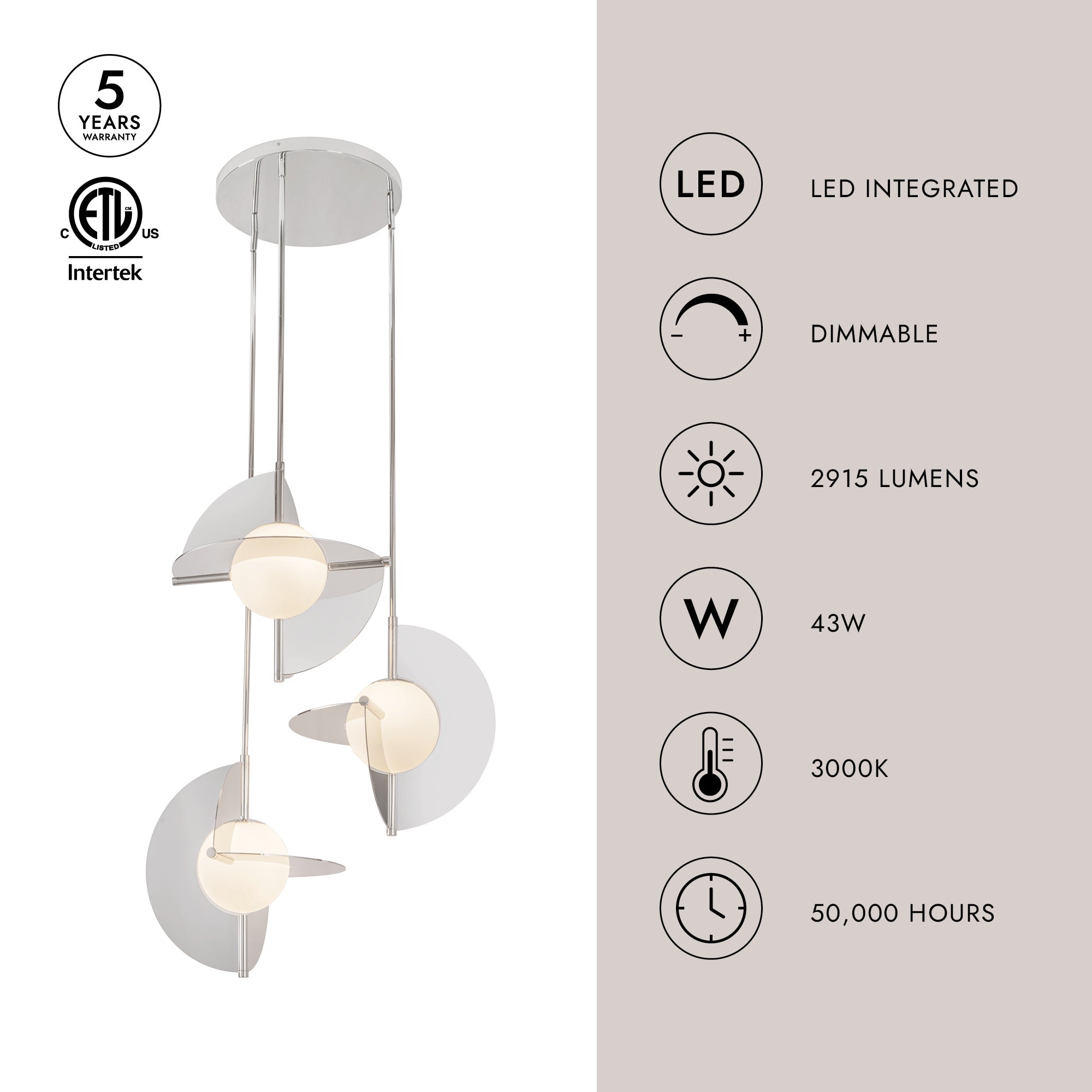 Scorpio 27-in Chandelier