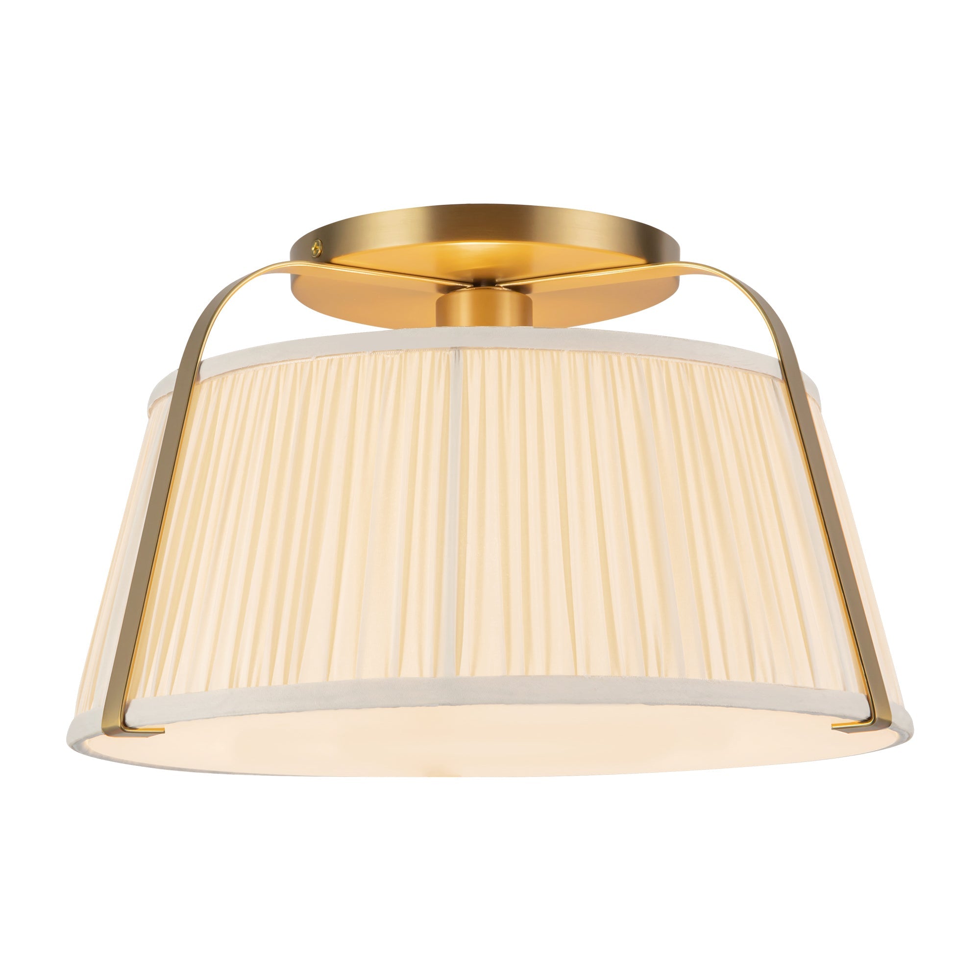 Scout 13-in Semi-Flush Mount