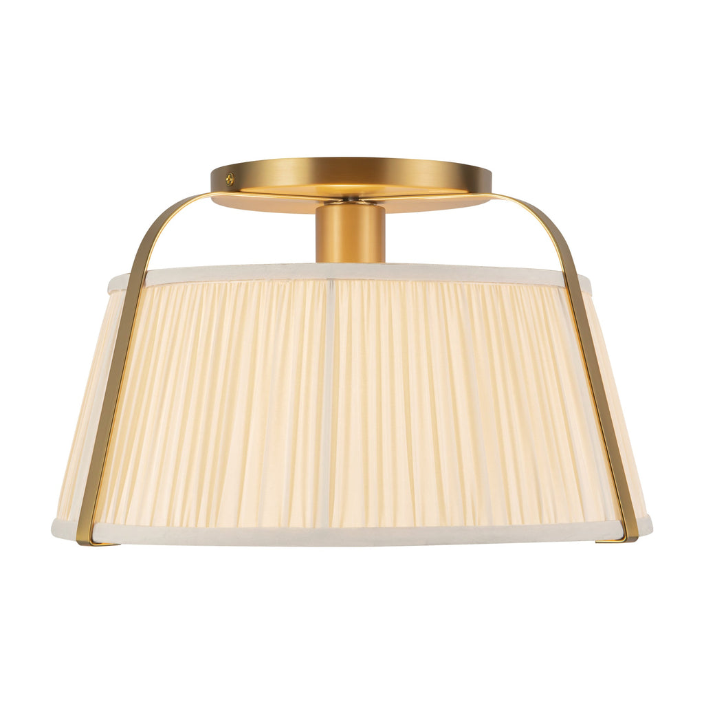 Scout 13-in Semi-Flush Mount