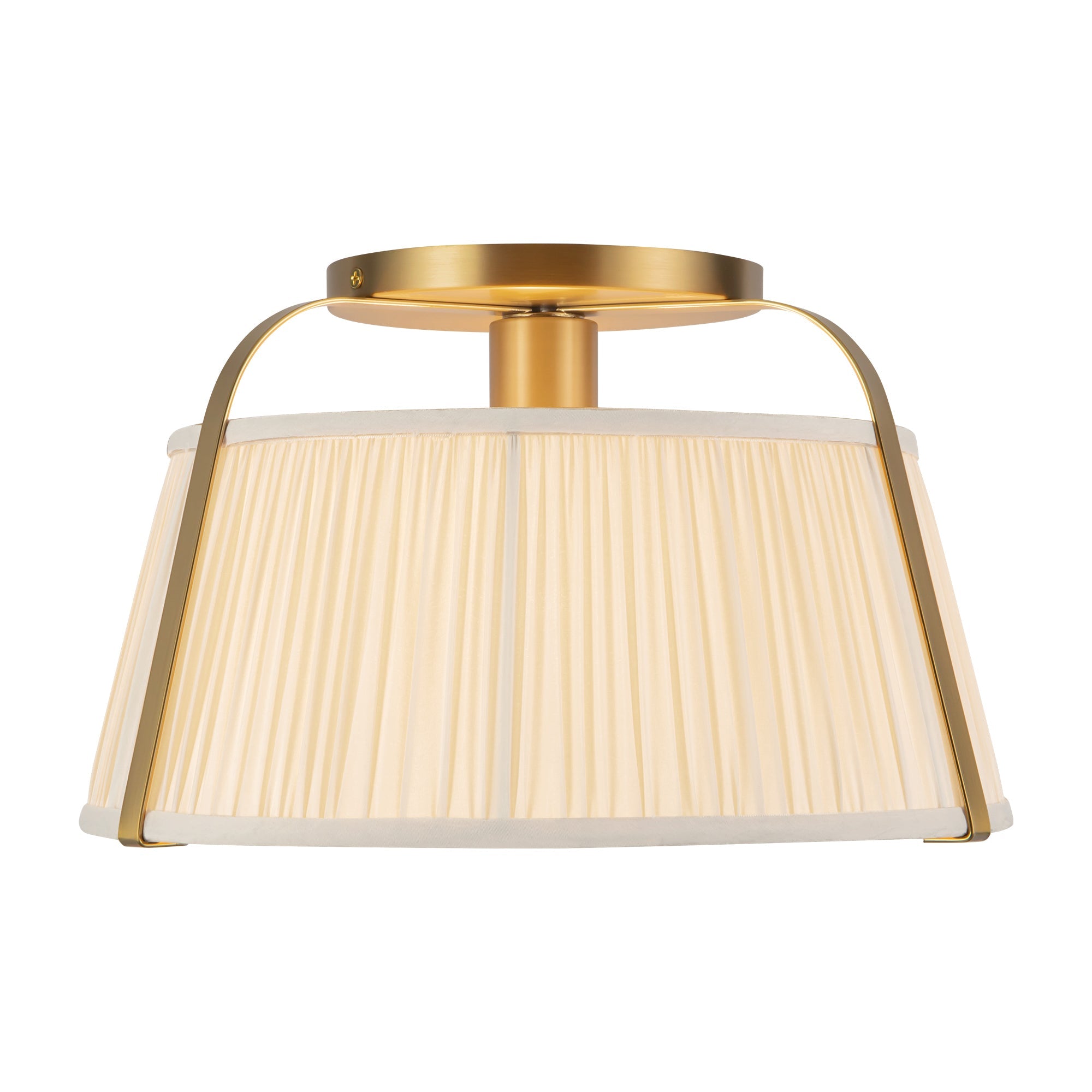 Scout 13-in Semi-Flush Mount