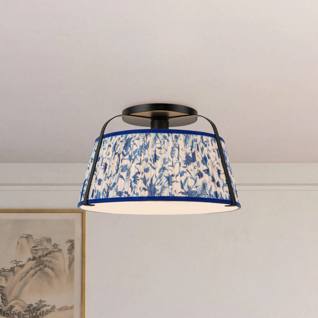 Scout 13-in Semi-Flush Mount