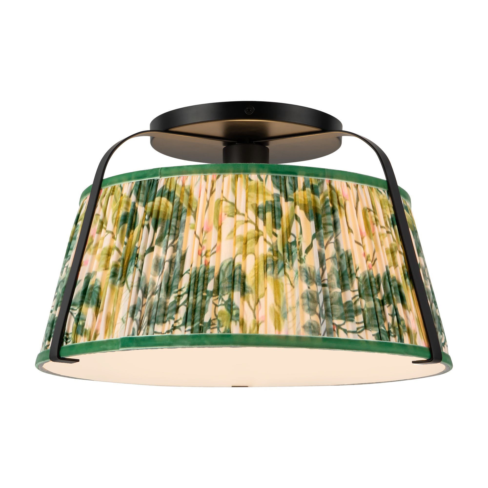 Scout 13-in Semi-Flush Mount