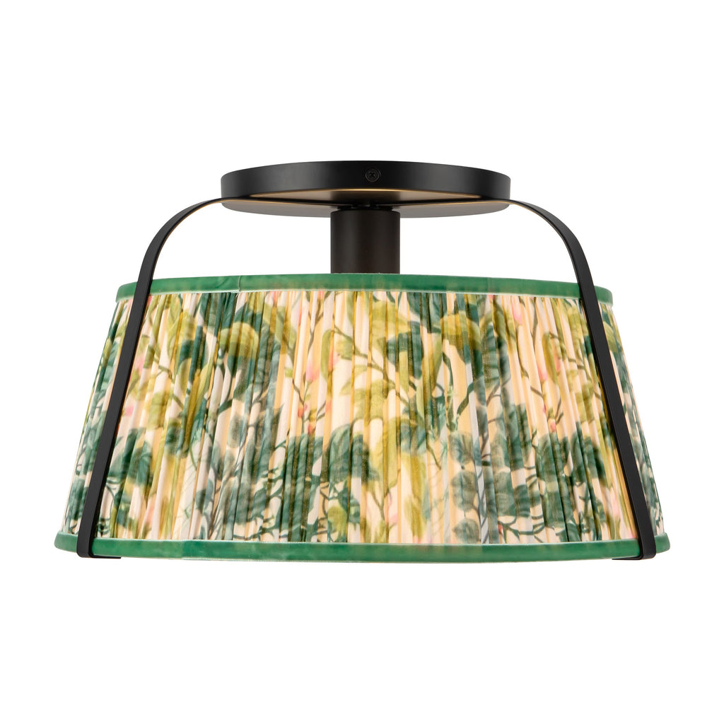 Scout 13-in Semi-Flush Mount
