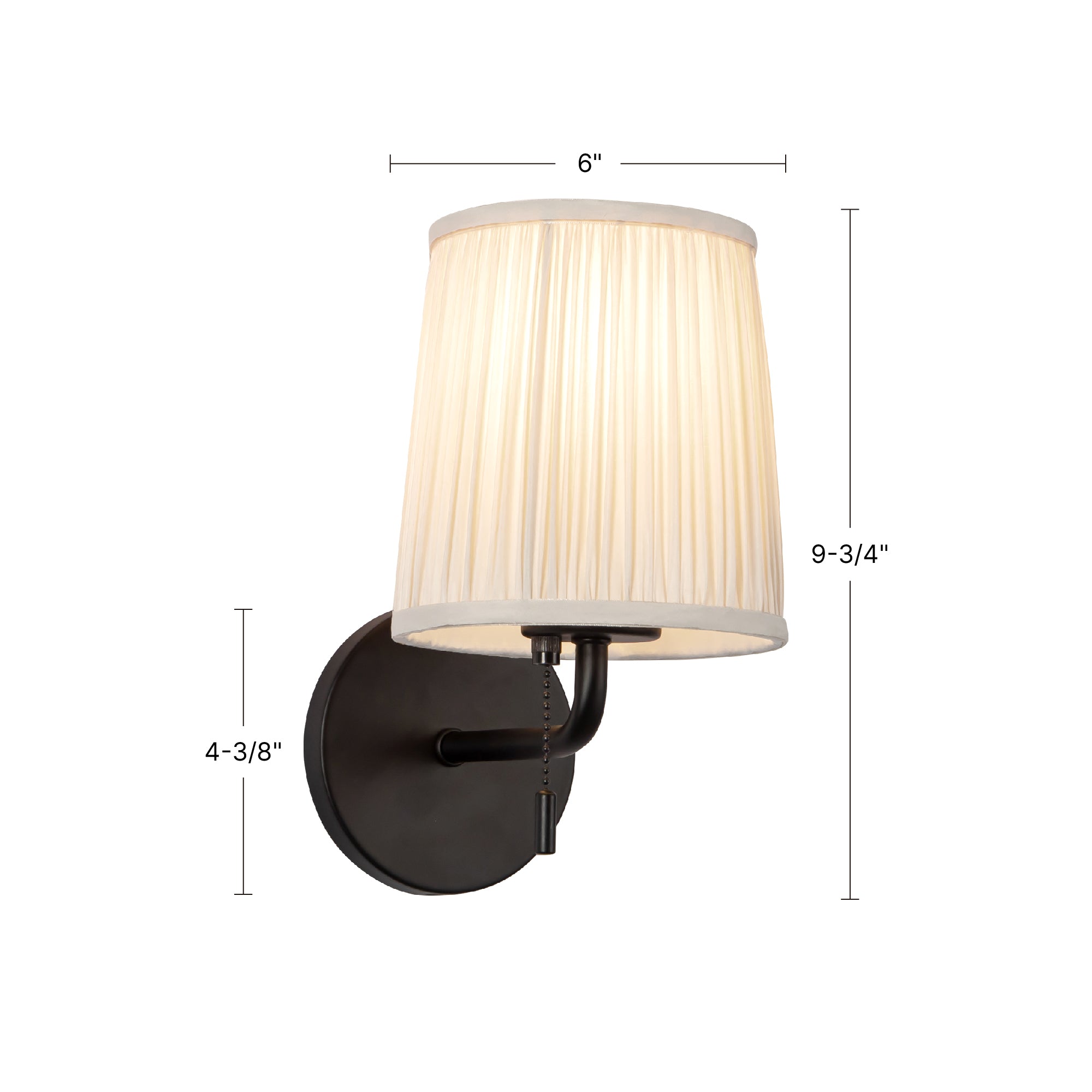 Scout 6-in Wall/Vanity Light