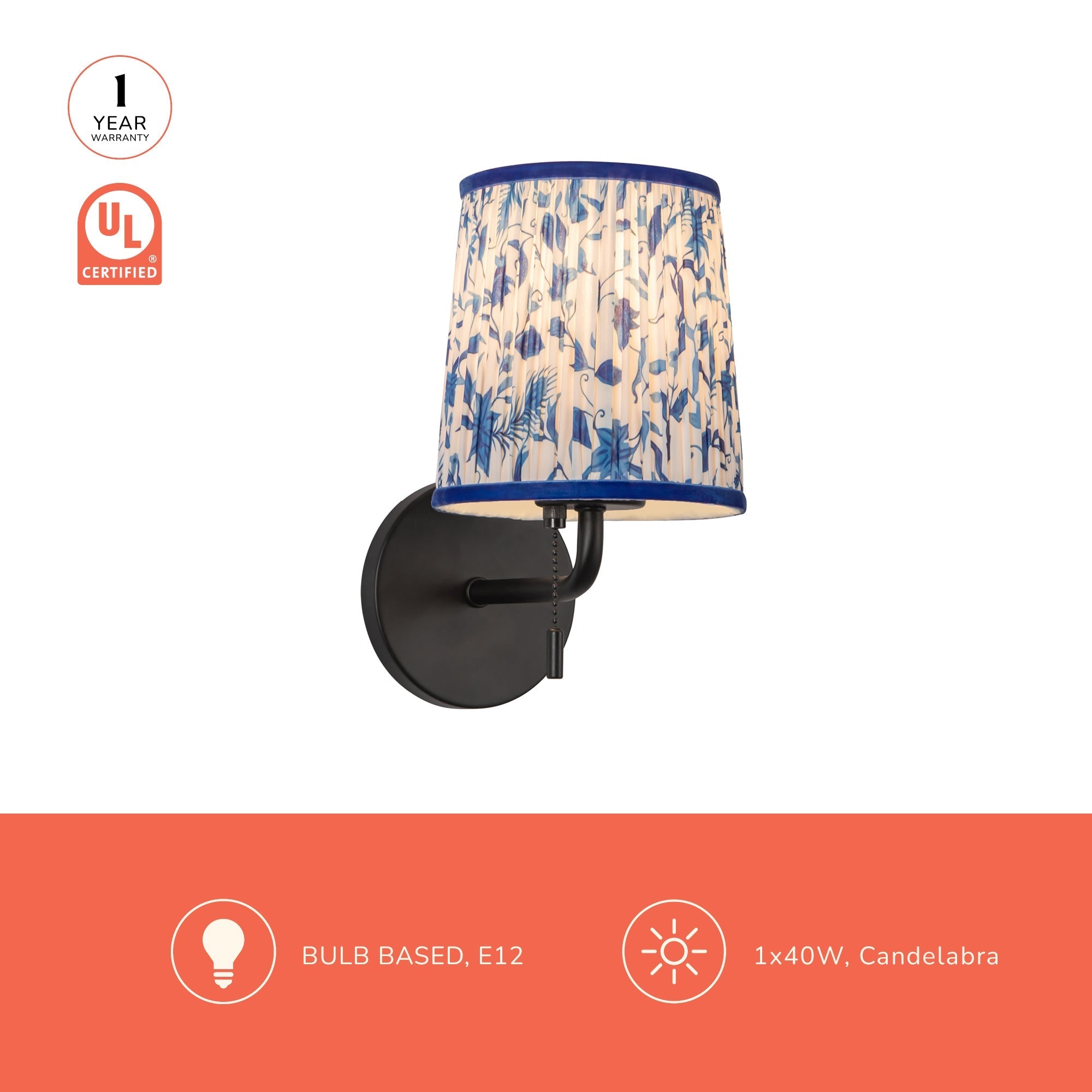 Scout 6-in Wall/Vanity Light