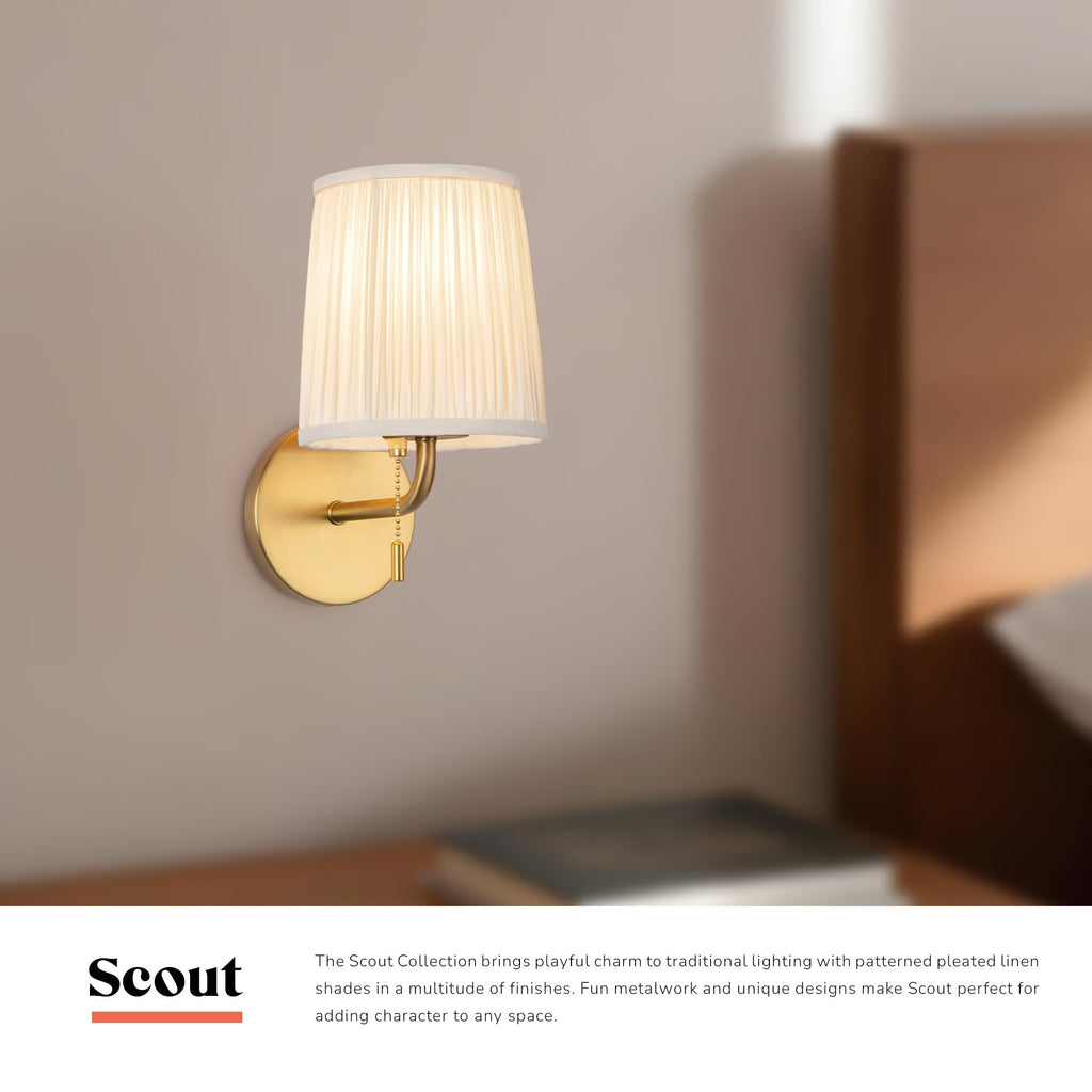 Scout 6-in Wall/Vanity Light
