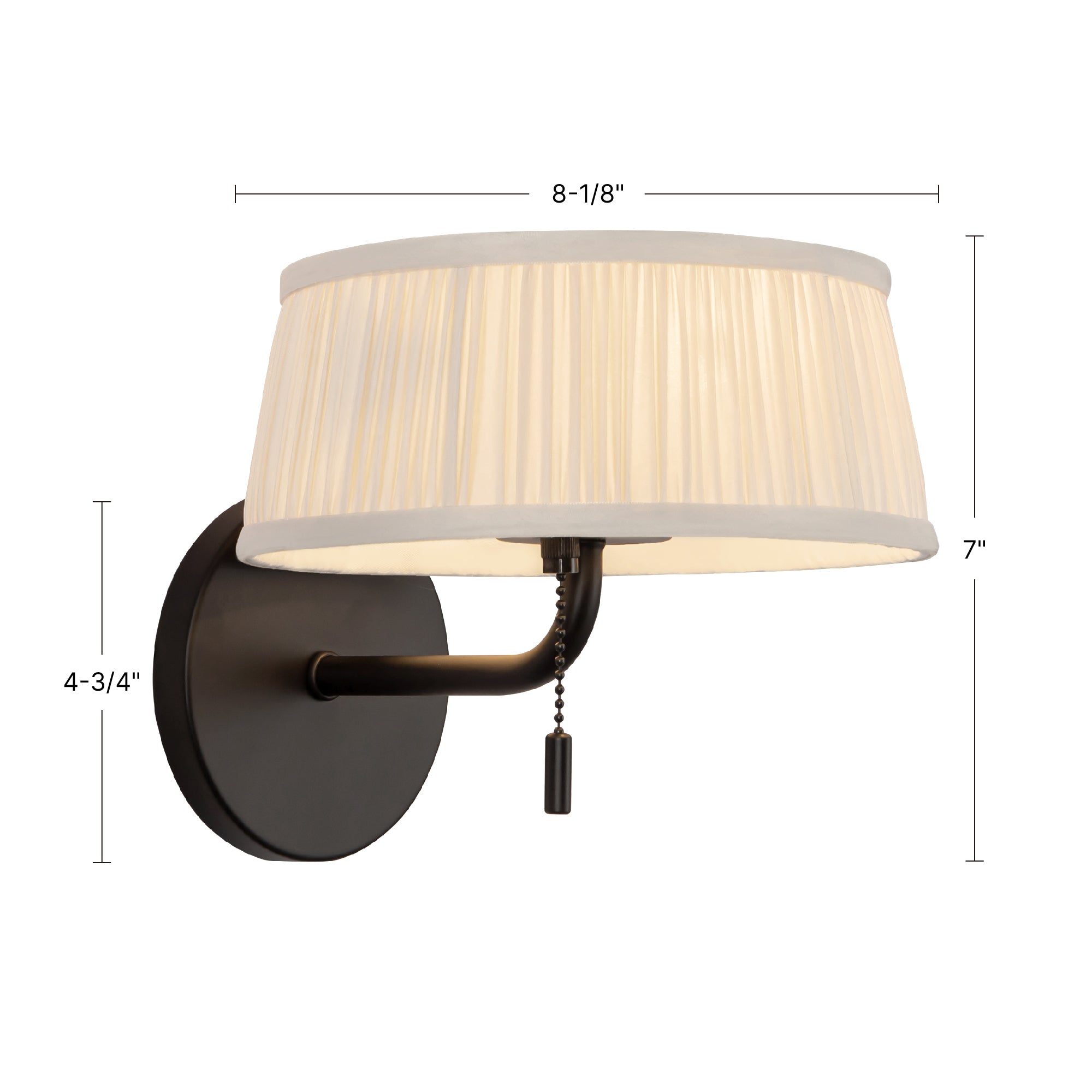 Scout 8-in Wall/Vanity Light