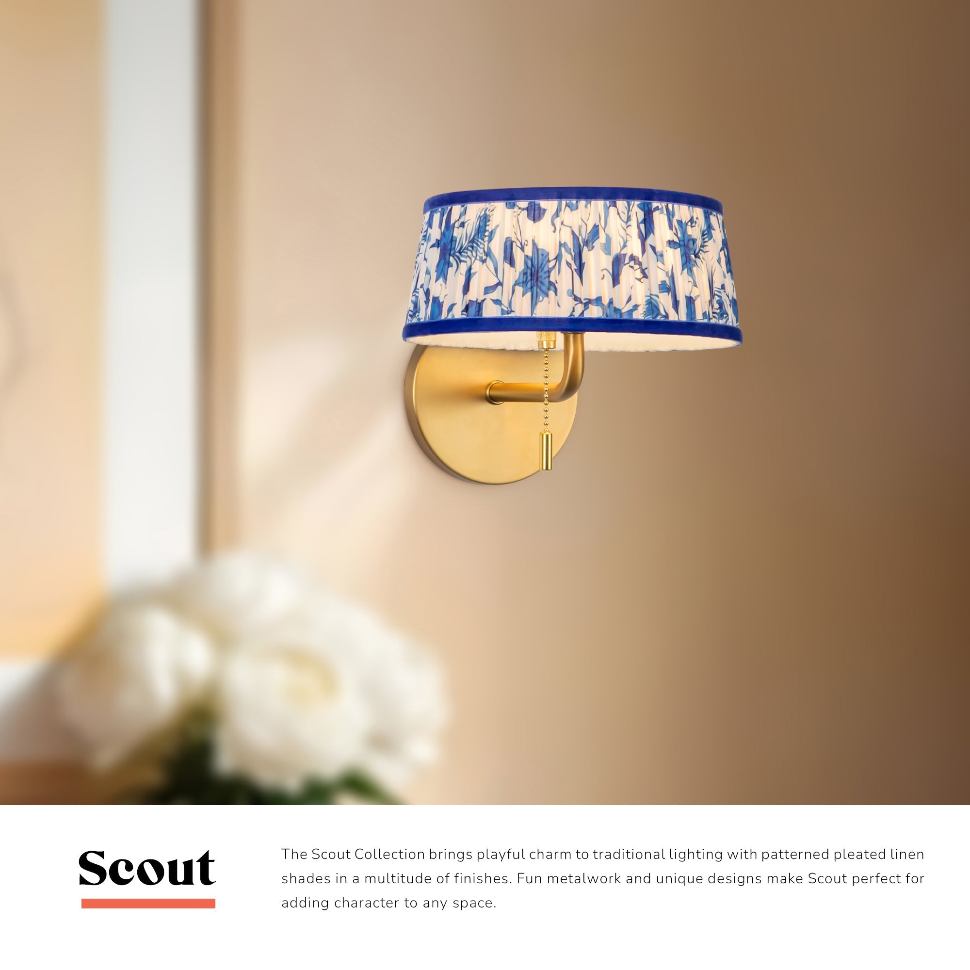Scout 8-in Wall/Vanity Light