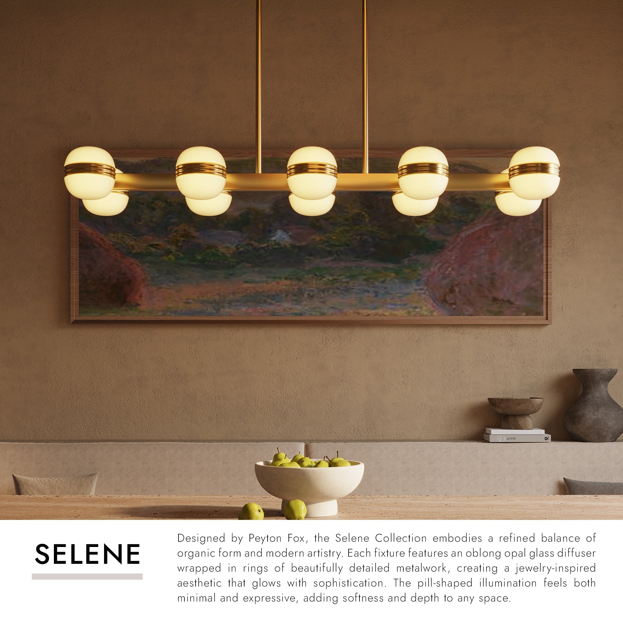 Selene 48-in Linear Pendant