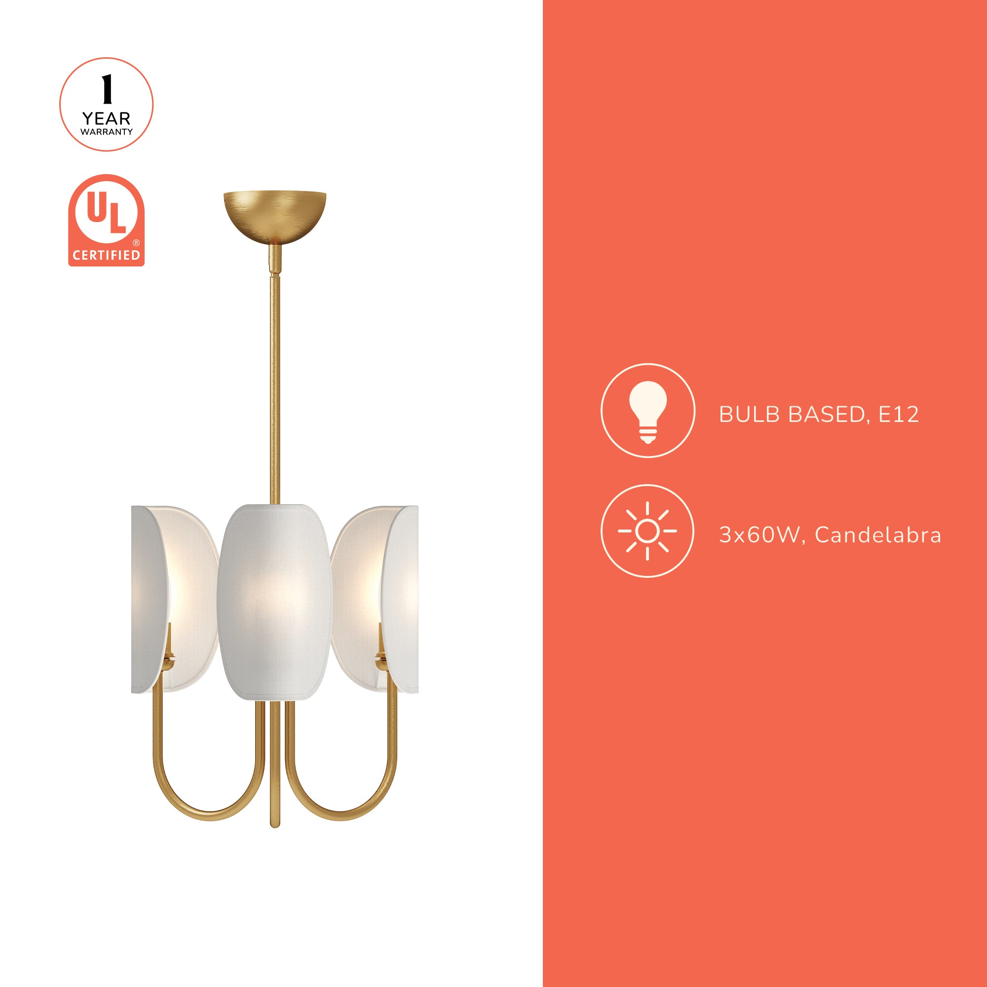 Seno 15-in Chandelier