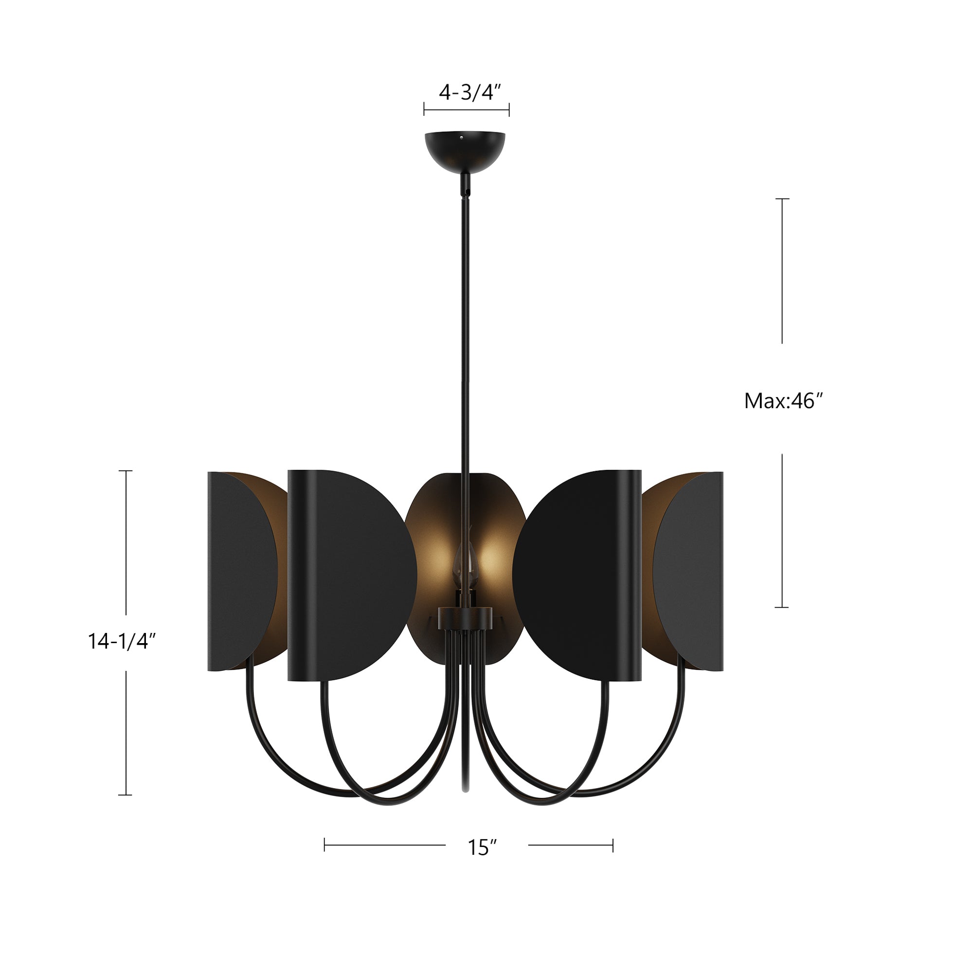 Seno 32-in Chandelier