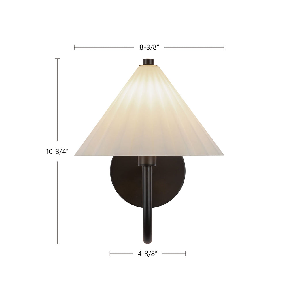 Serena 8-in Wall/Vanity Light