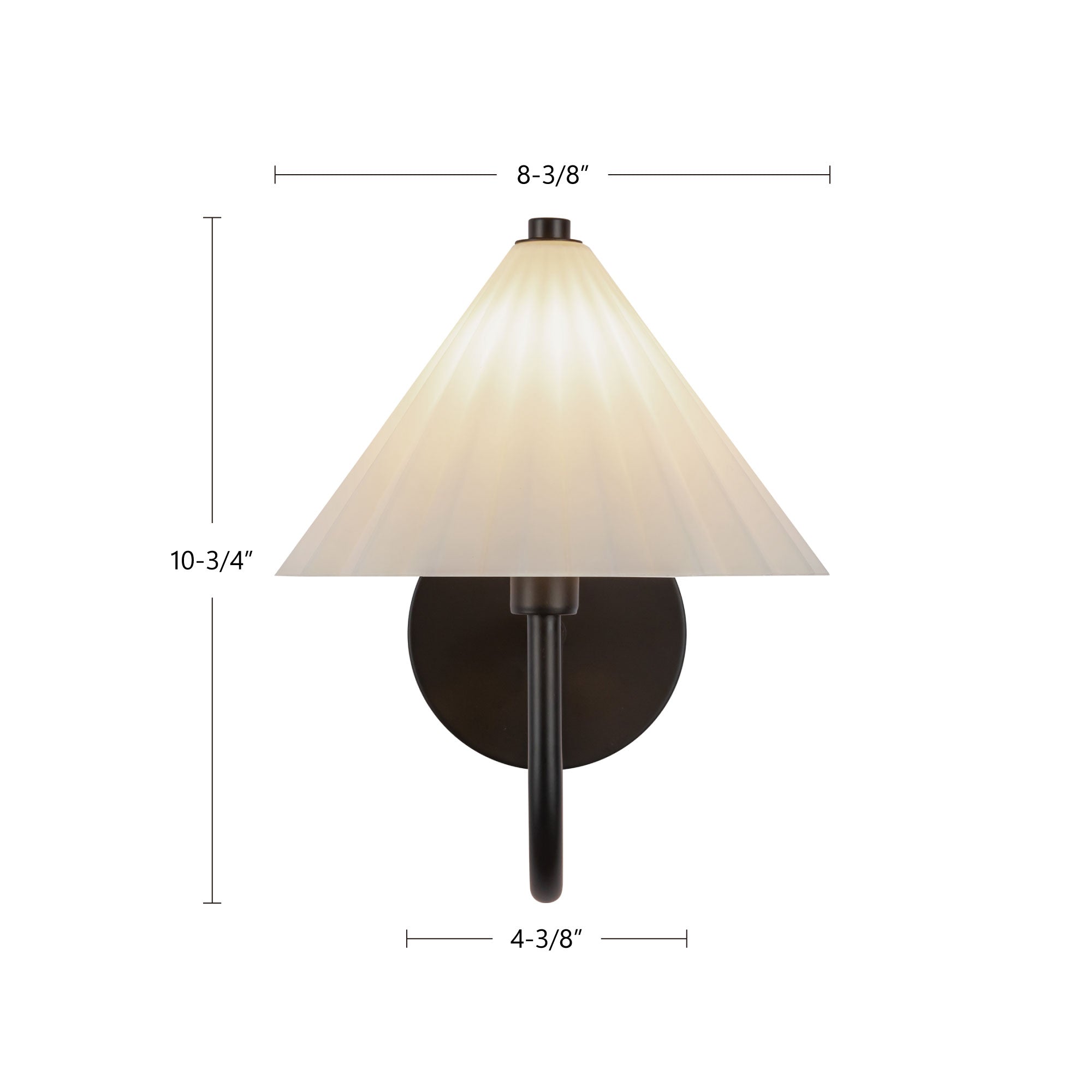 Serena 8-in Wall/Vanity Light