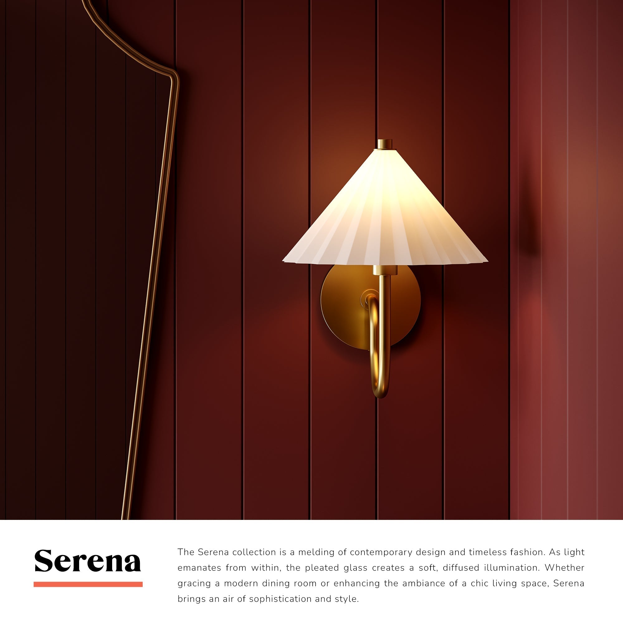 Serena 8-in Wall/Vanity Light