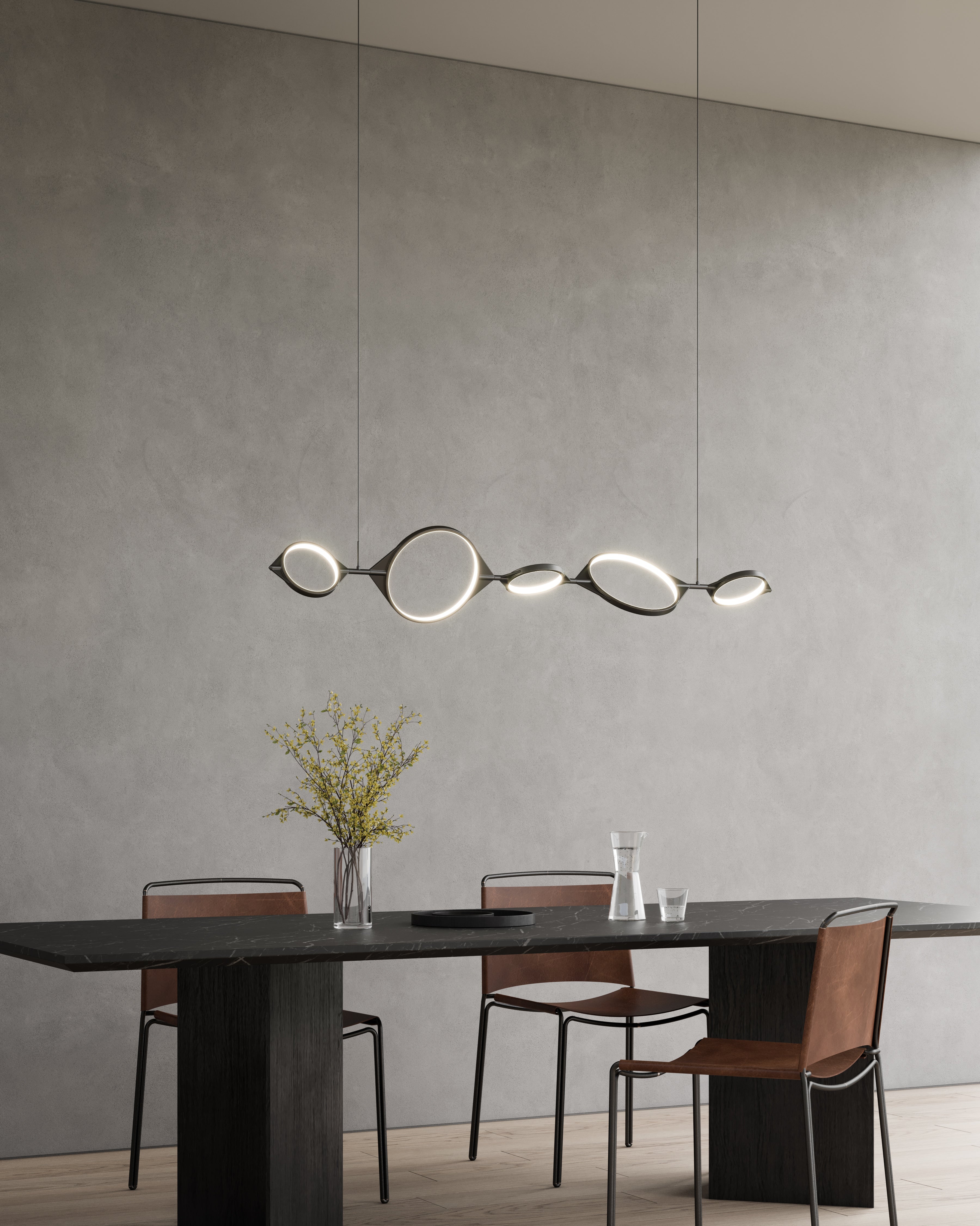 Serif 57-inch Linear Pendant