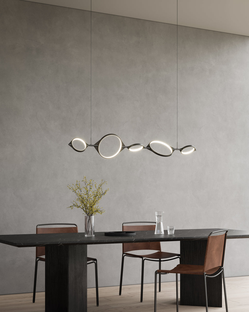 Serif 57-inch Linear Pendant
