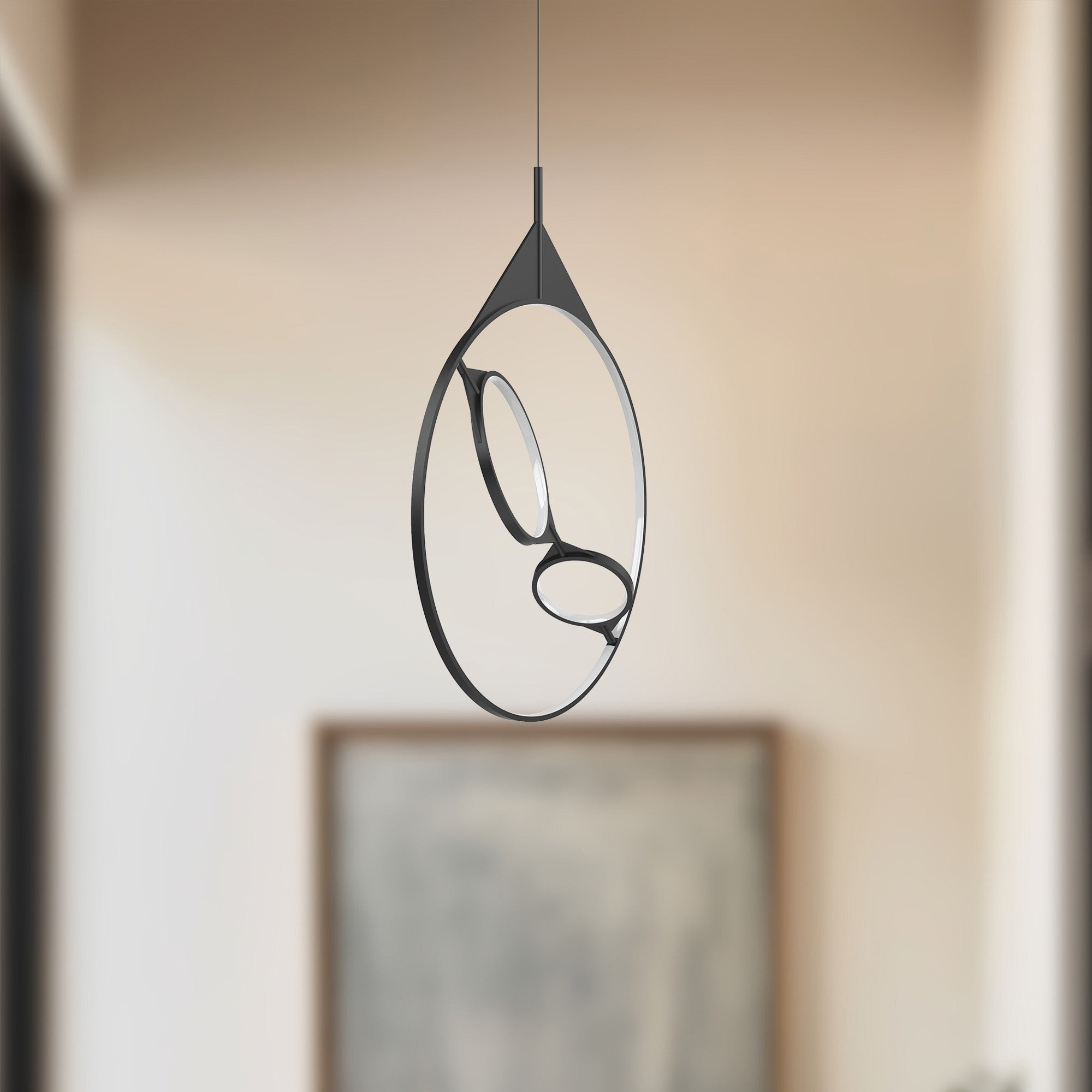 Serif 24-in Pendant