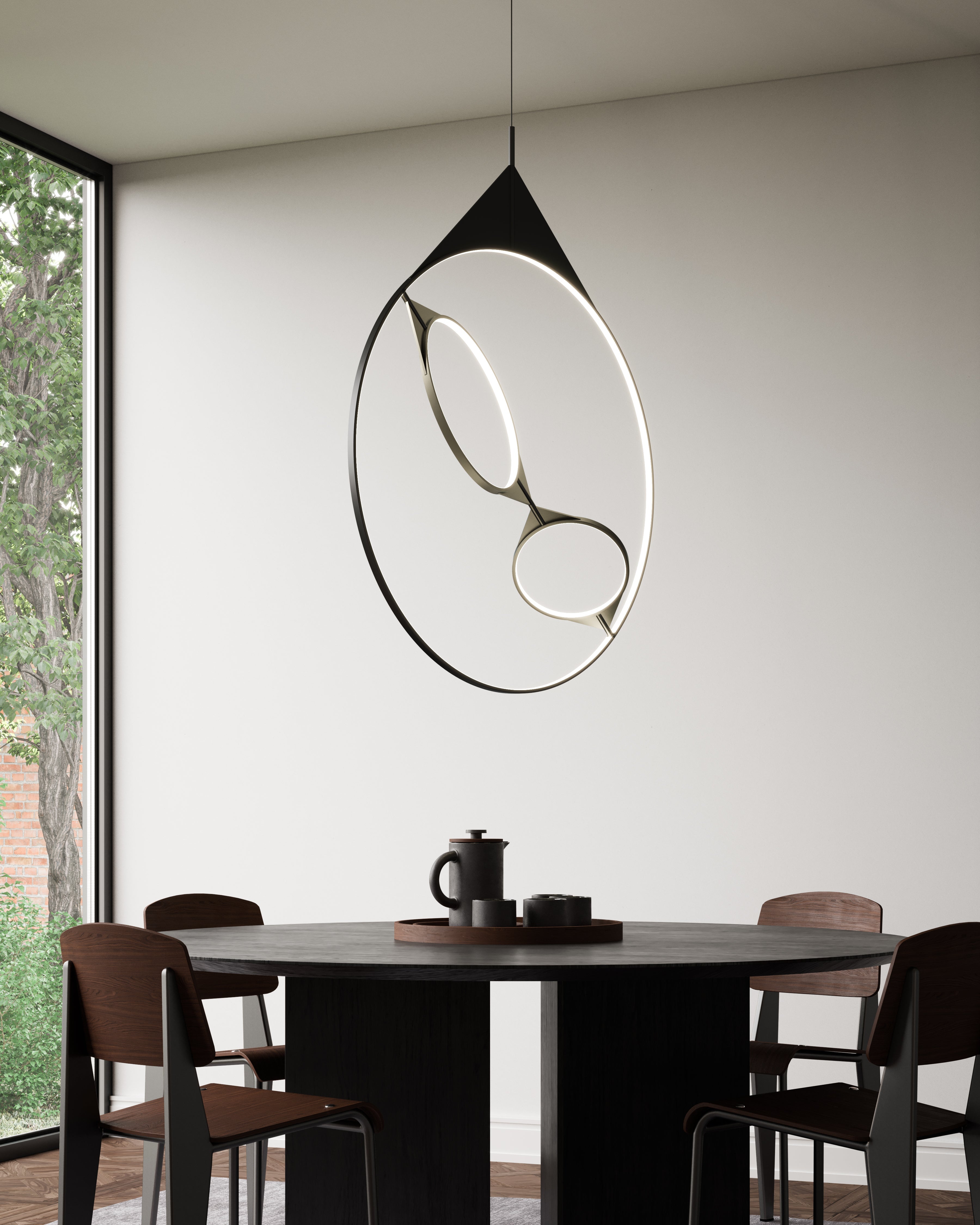 Serif 24-in Pendant
