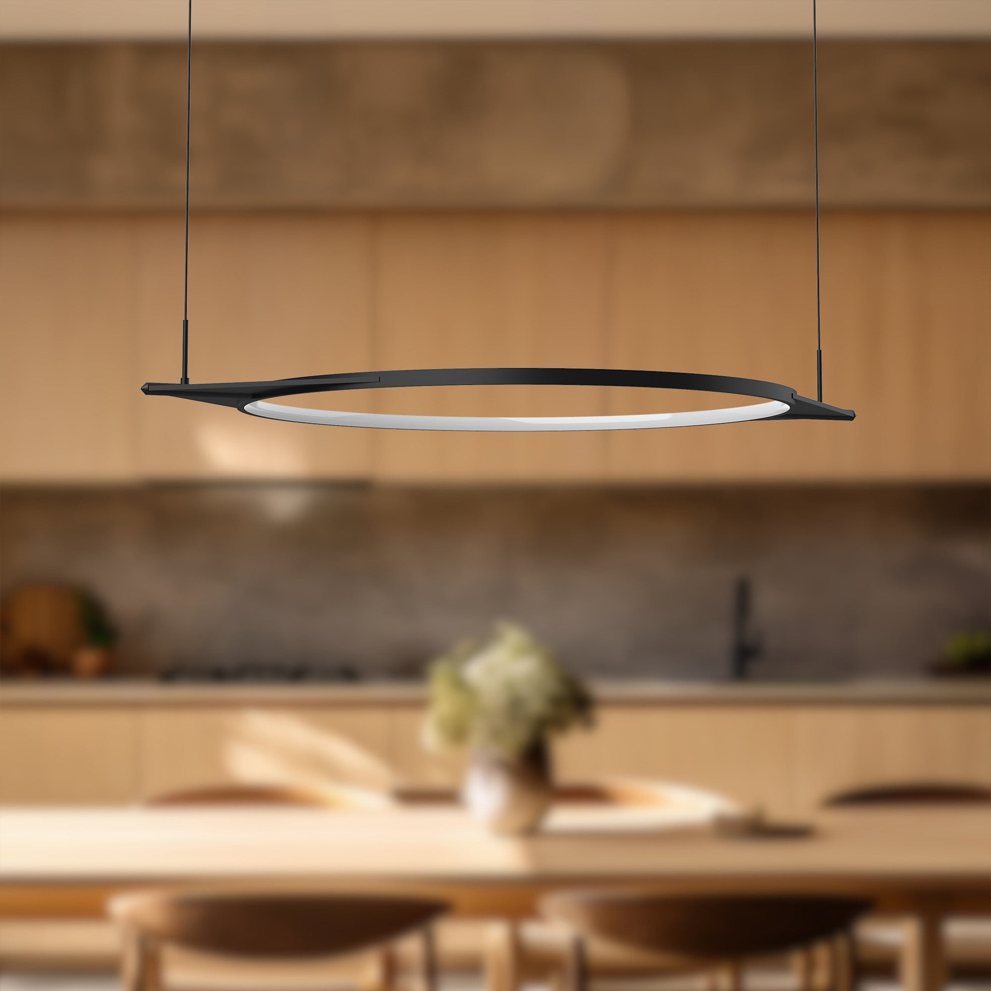 Serif 36-in Pendant