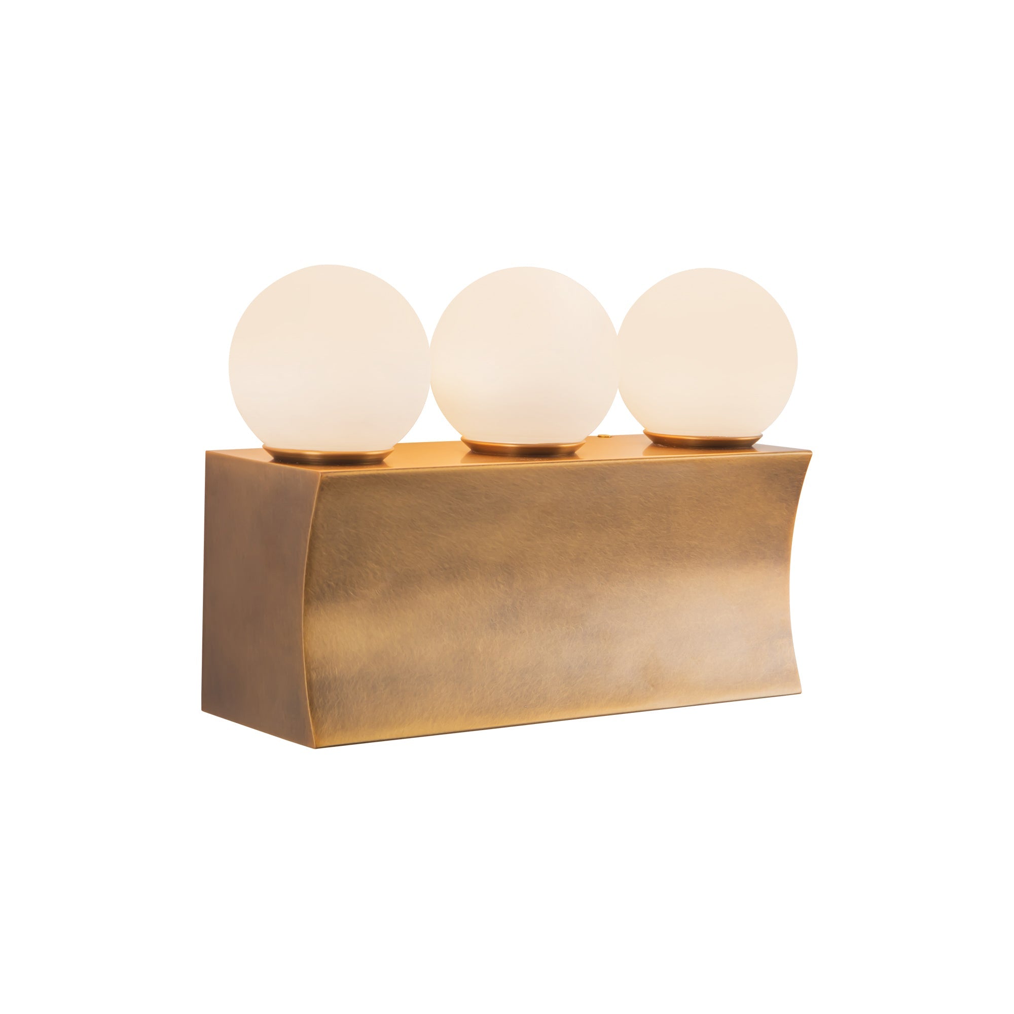 Sinclair 12-in Wall/Vanity Light — Vintage Brass
