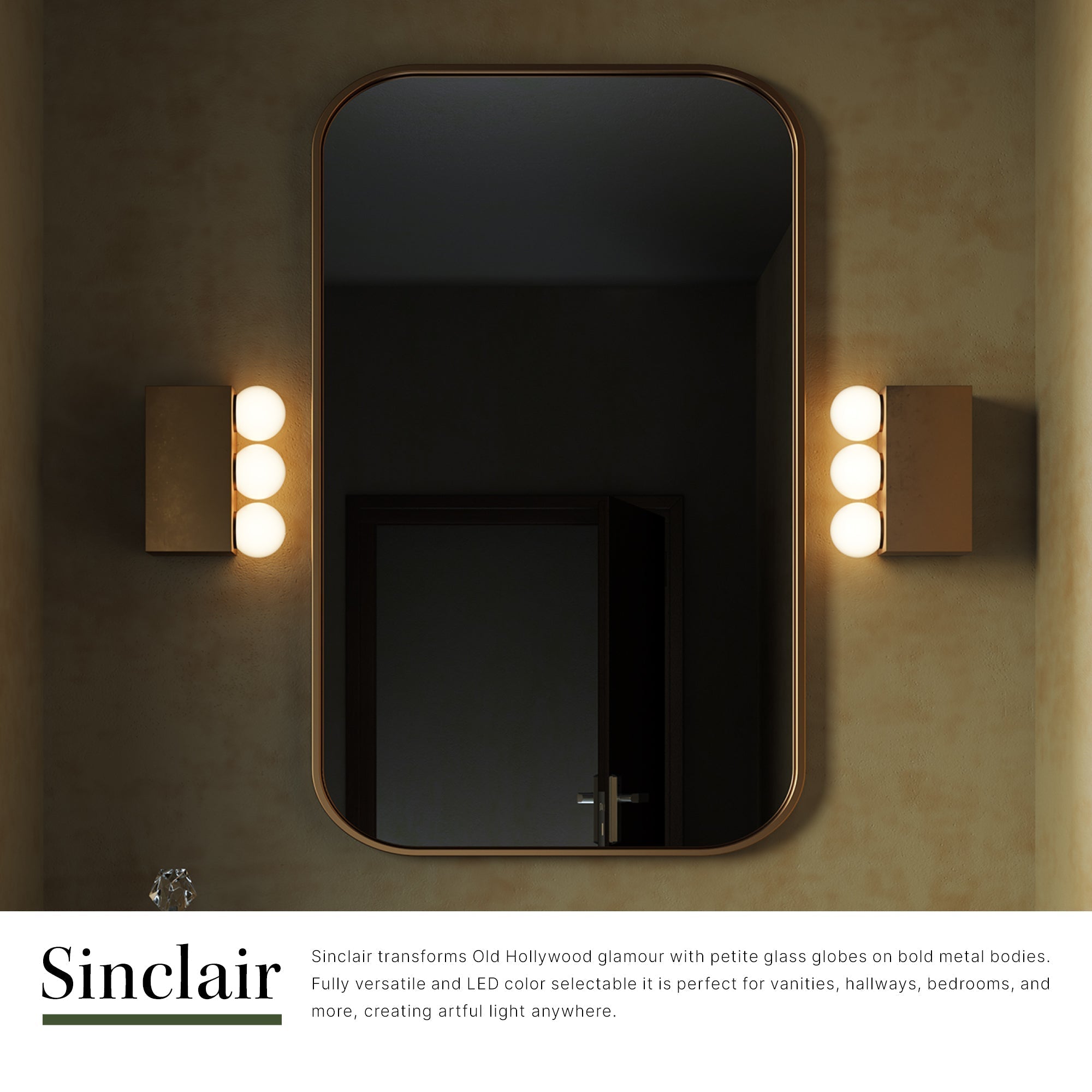 Sinclair 12-in Wall/Vanity Light