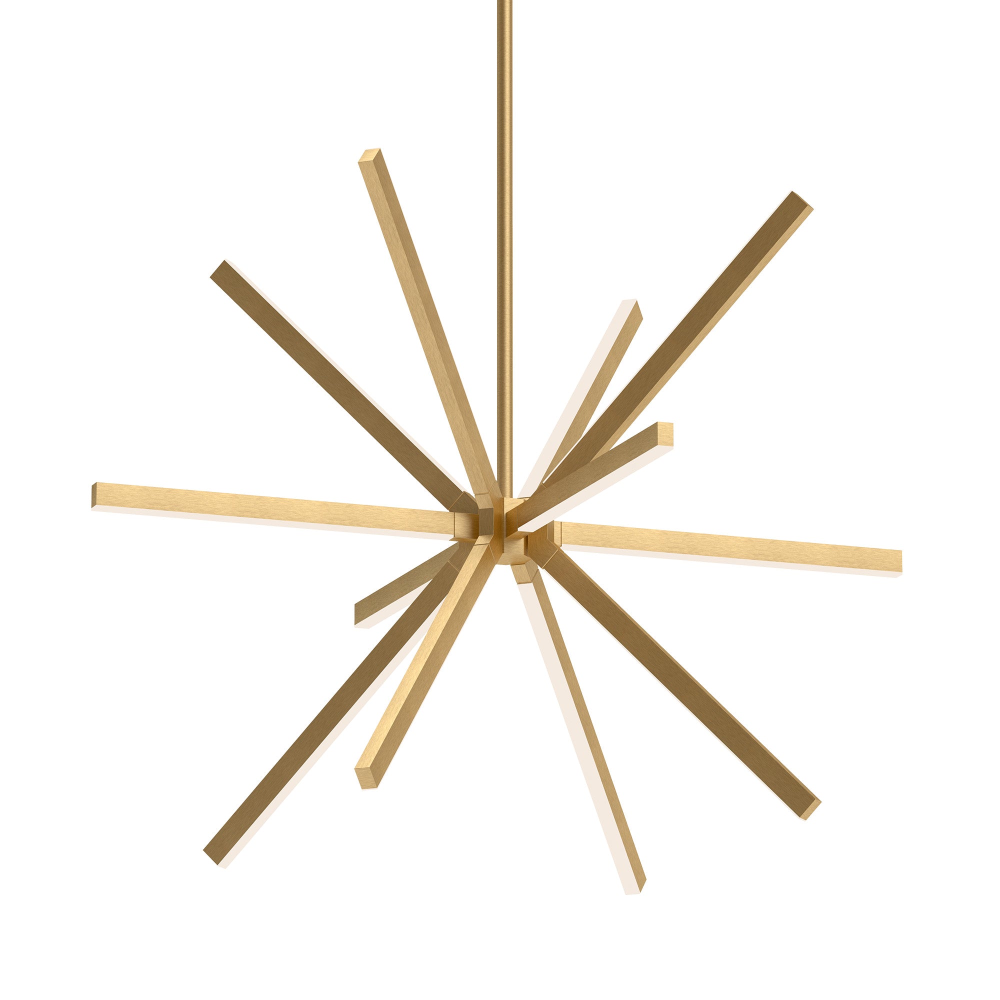 Sirius 48-in Chandelier — Brushed Gold [Universal Voltage and 0-10 Dimming]