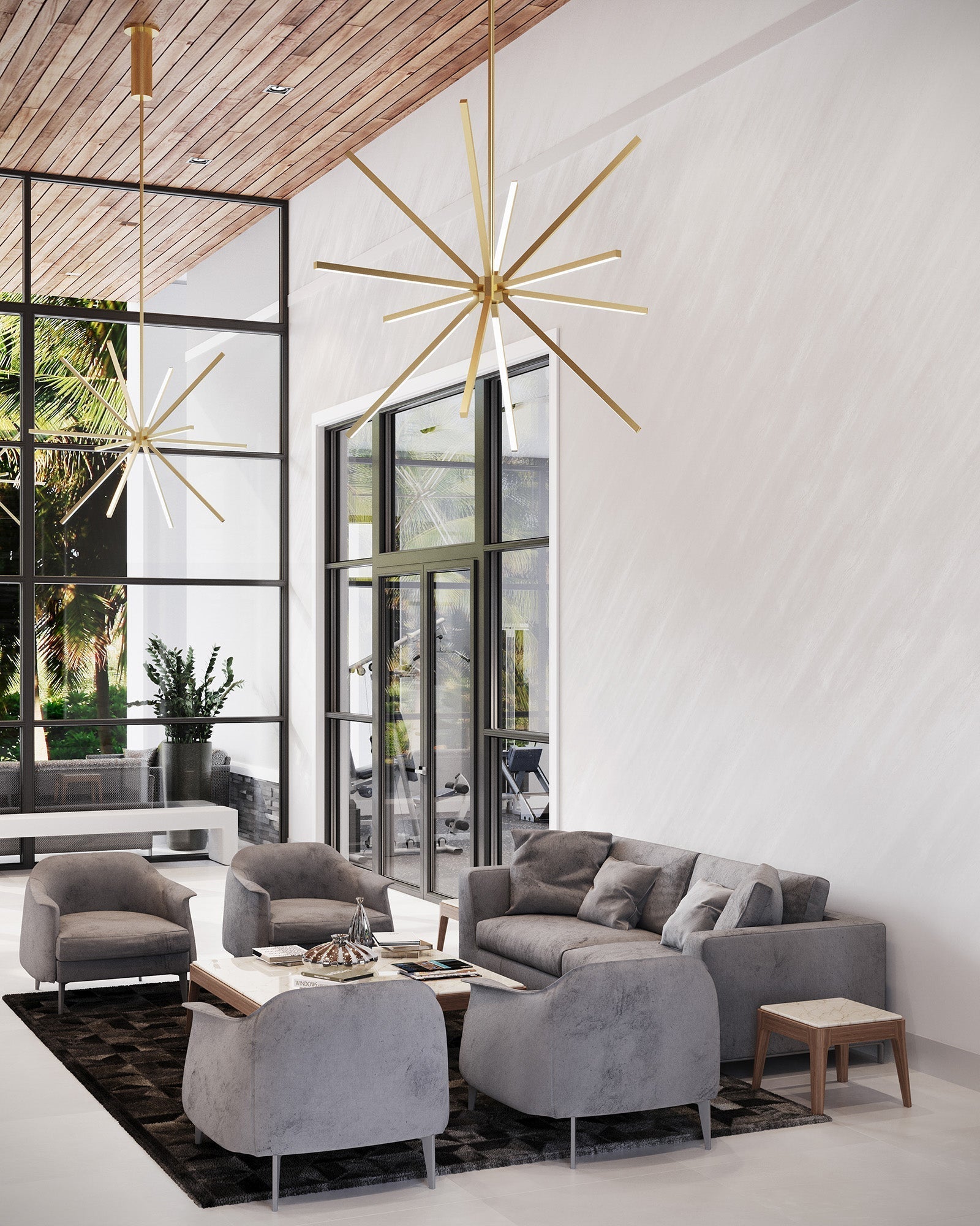 Sirius 48-in Chandelier