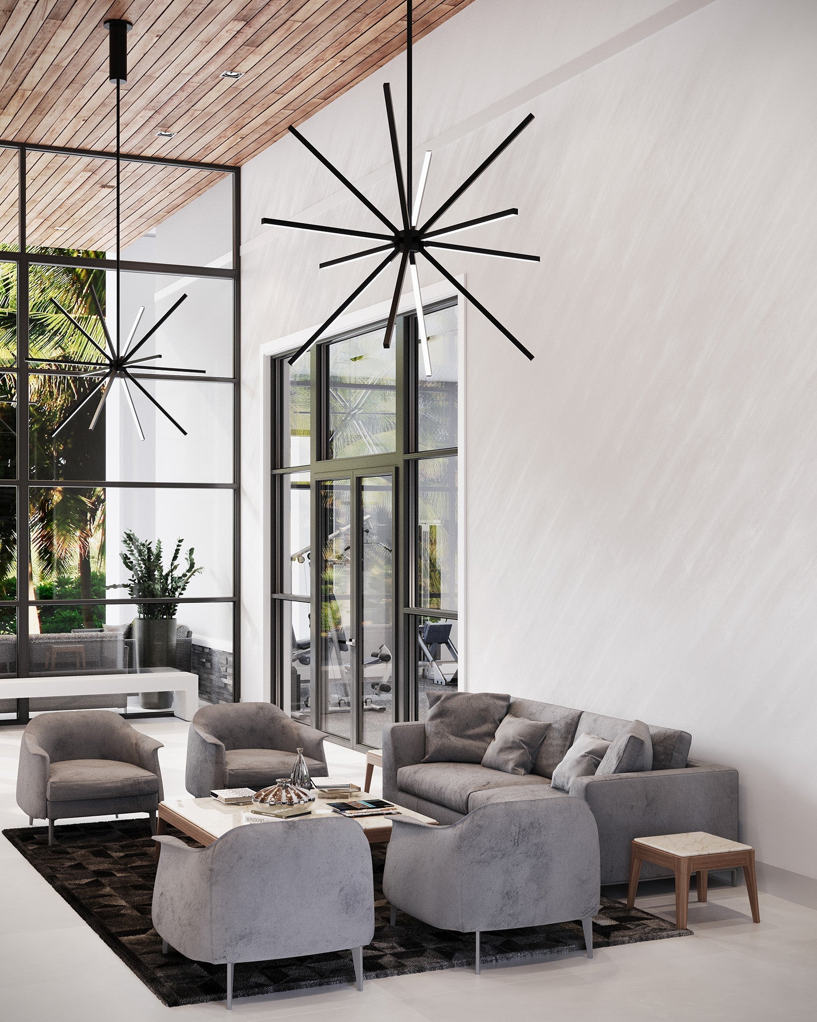 Sirius 48-in Chandelier