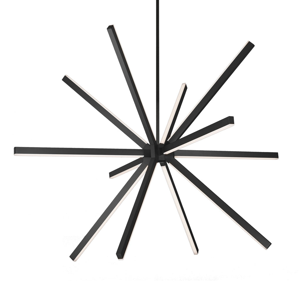 Sirius 56-in Chandelier — Black [Universal Voltage]