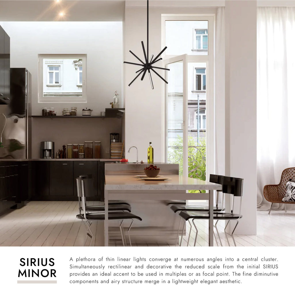 Sirius Minor 20-in Chandelier