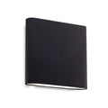 Slate 6-in All-terior Up/Down Wall Light — Black [Universal Voltage]