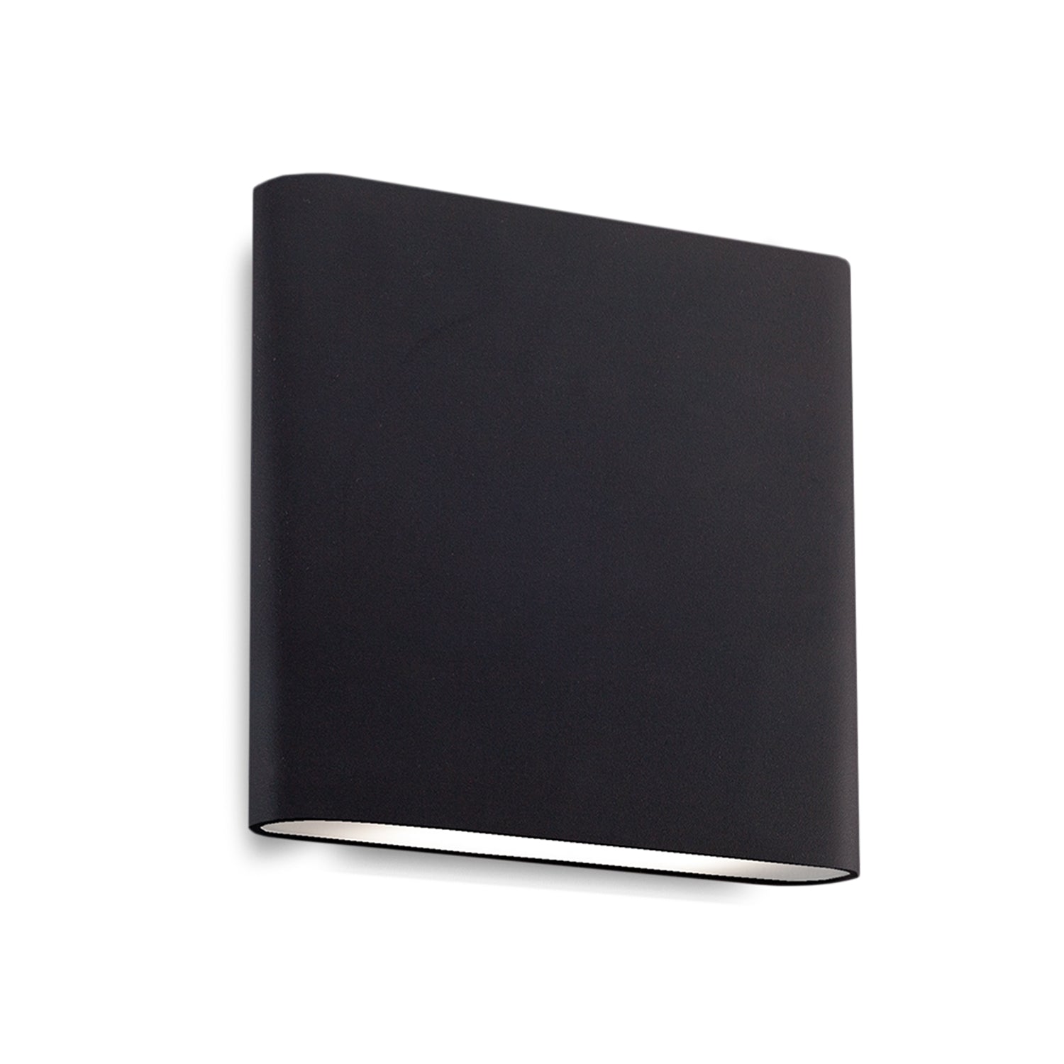 Slate 6-in All-terior Up/Down Wall Light — Black [Universal Voltage]