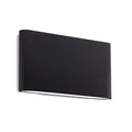 Slate 10-in All-terior Up/Down Wall Light — Black [Universal Voltage]