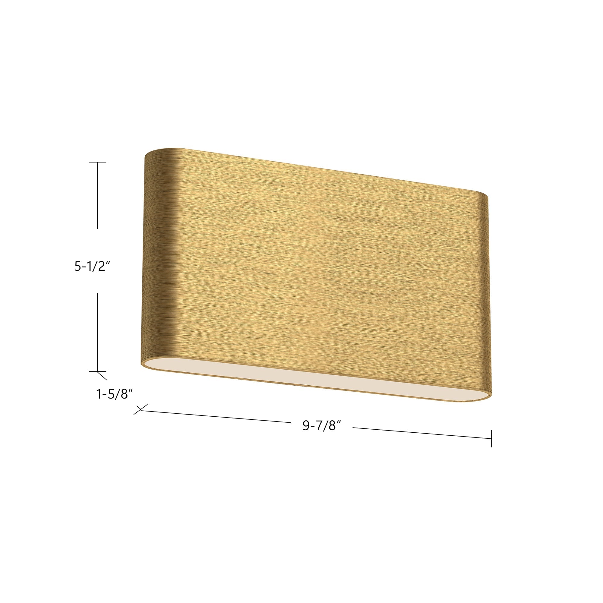 Slate 10-in All-terior Up/Down Wall Light