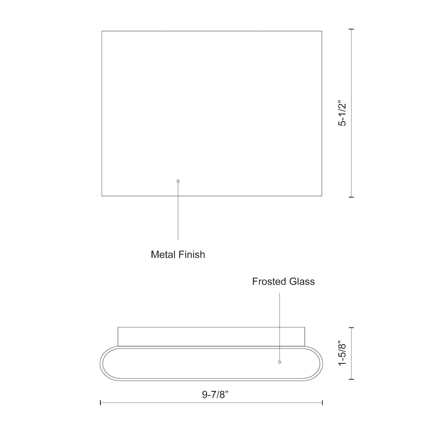 Slate 10-in All-terior Up/Down Wall Light