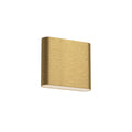 Slate 6-in All-terior Wall Light — Brushed Gold [Universal Voltage]