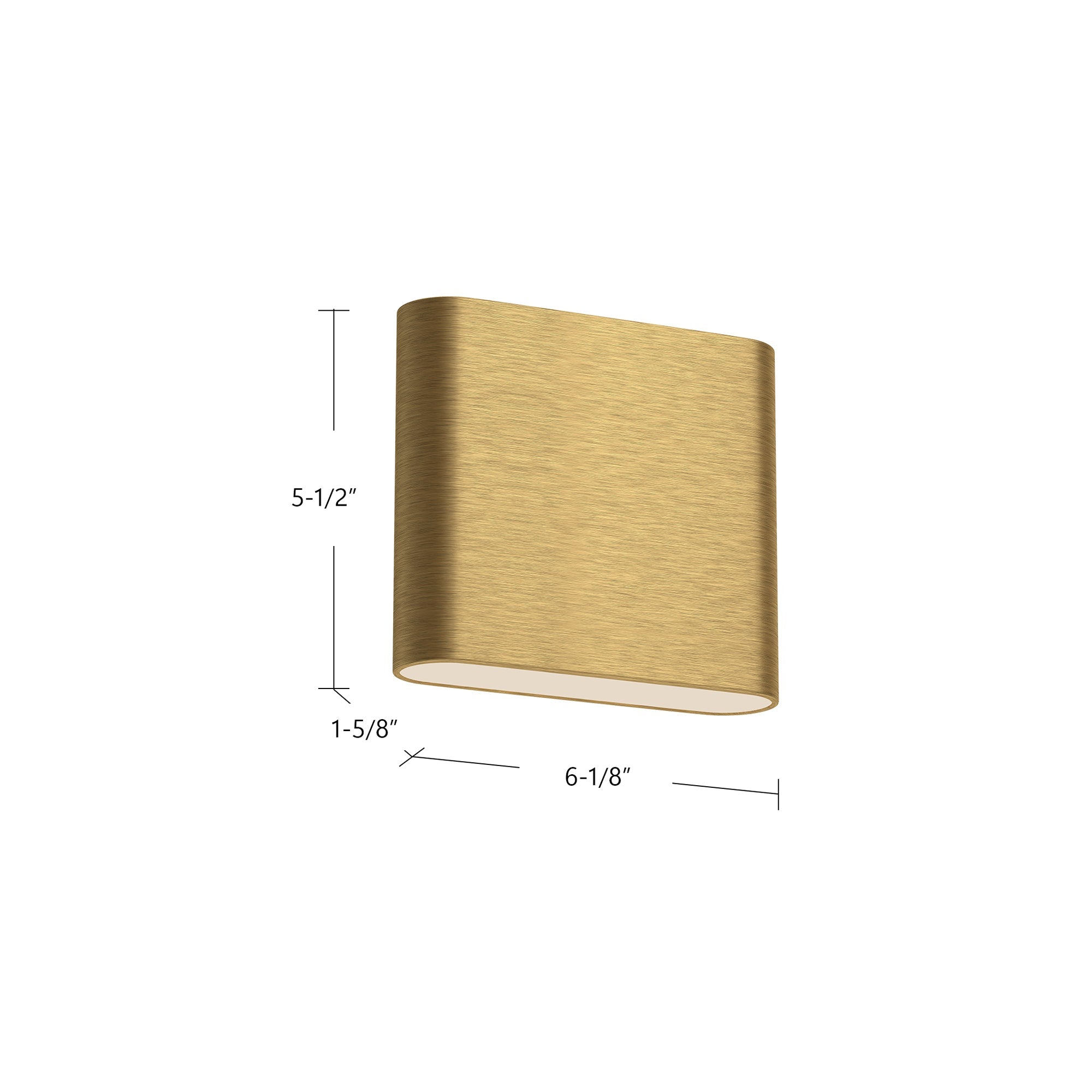 Slate 6-in All-terior Wall Light
