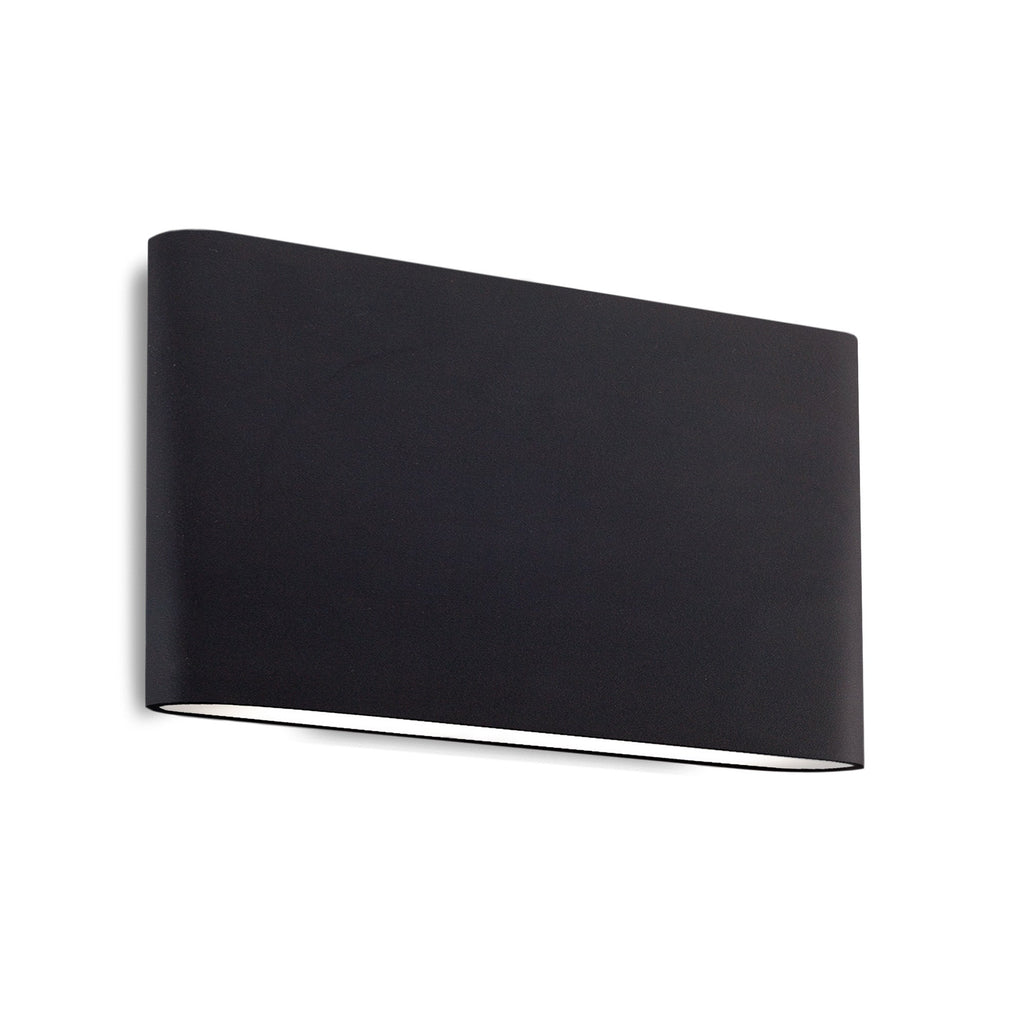 Slate 10-in All-terior Wall Light — Black [Universal Voltage]