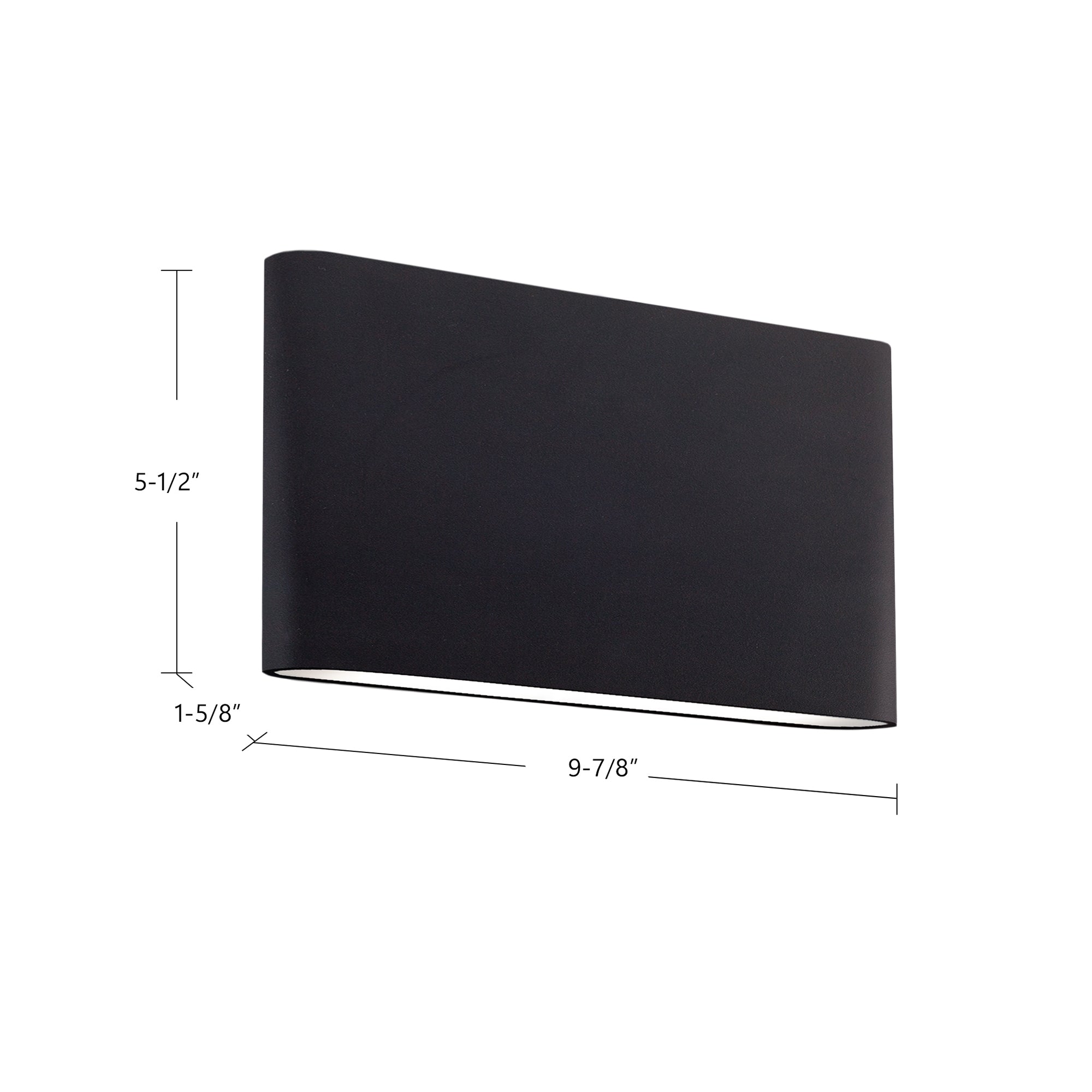 Slate 10-in All-terior Wall Light