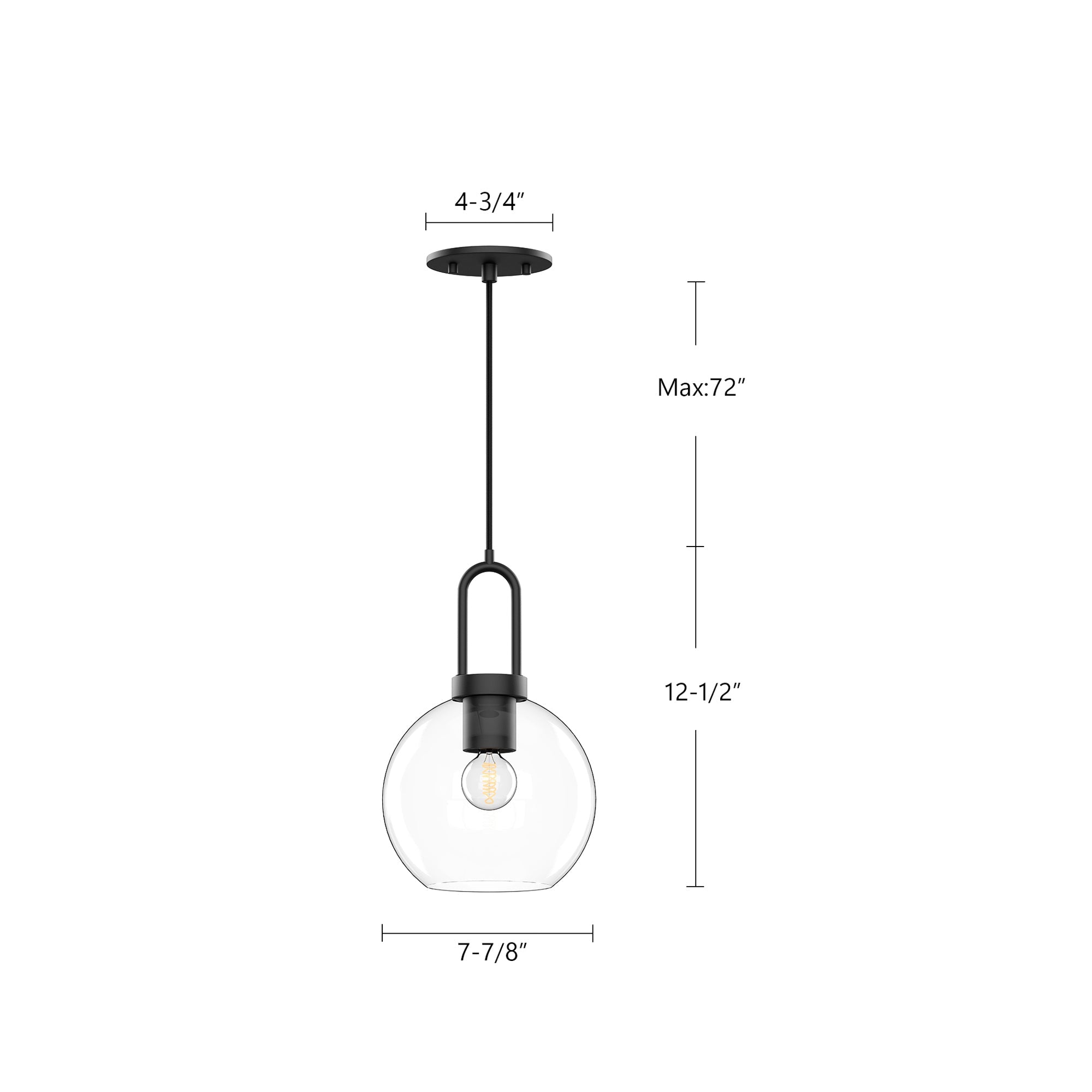 Soji 8-in Pendant