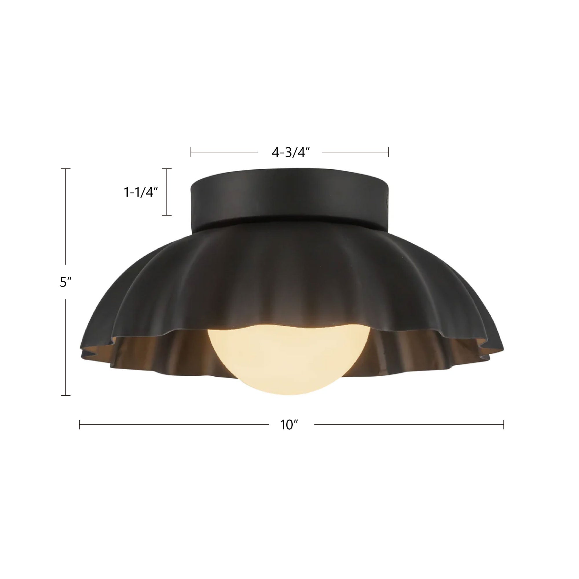 Soleil 10-in Wall/Vanity Light