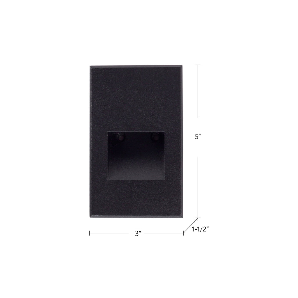Sonic 5-in Exterior Wall/Step Light