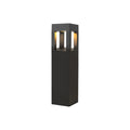 Sonoma 24-in Exterior Bollard — Black [Universal Voltage]