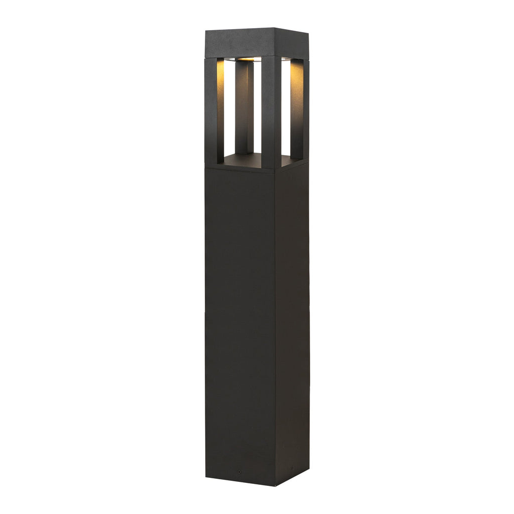 Sonoma 36-in Exterior Bollard — Black [Universal Voltage]